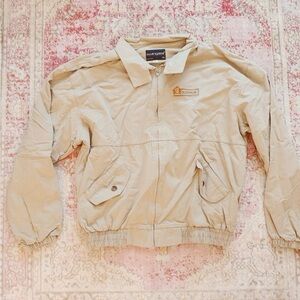 Swingster, Men’s Vintage Beige Windbreaker Jacket